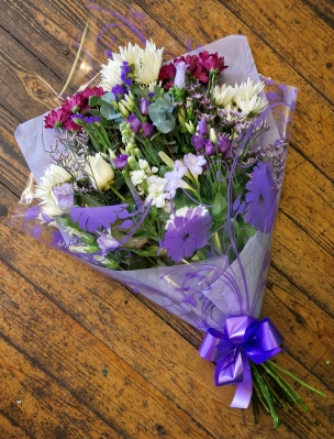 Lilac and Purple Bouquet