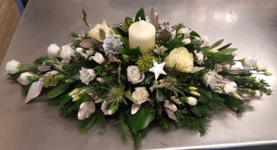 Long Candle Arrangement